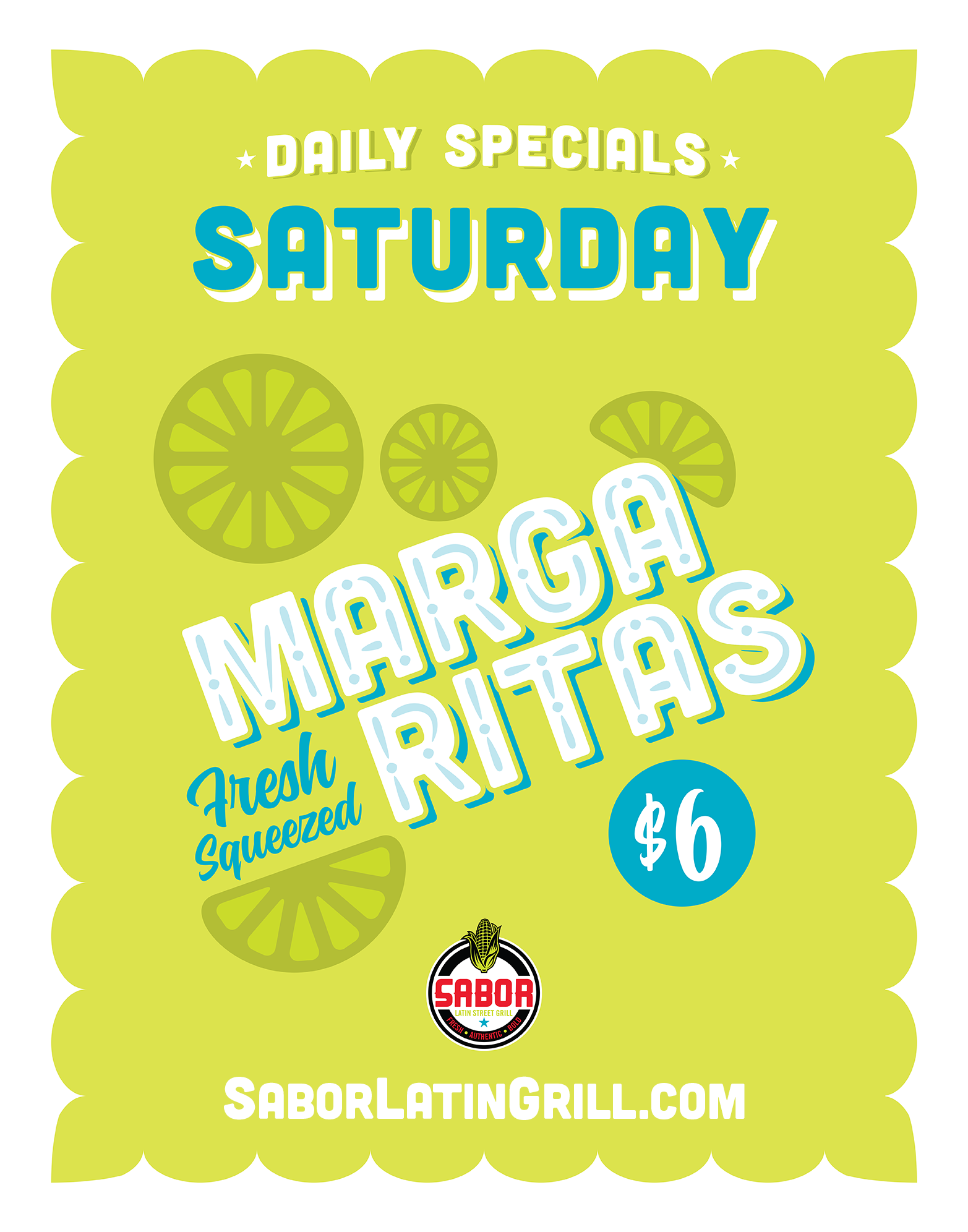 Saturdays - $6 Amigos Margarita